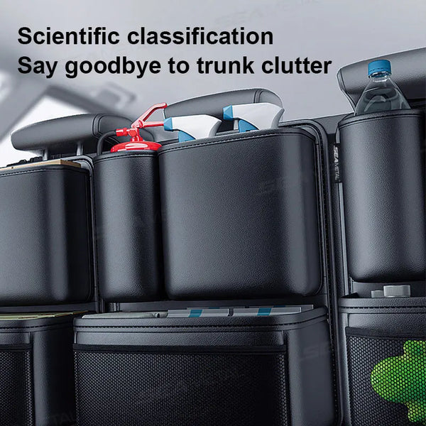 Leather Trunk Organizer Bag