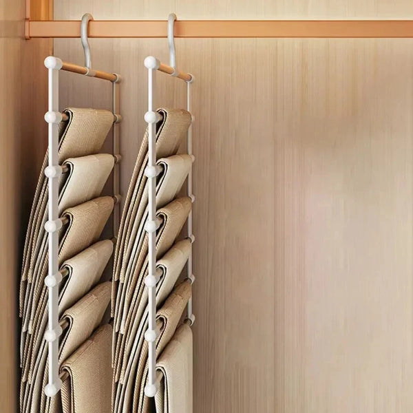 Foldable Pants Hanger Organizer