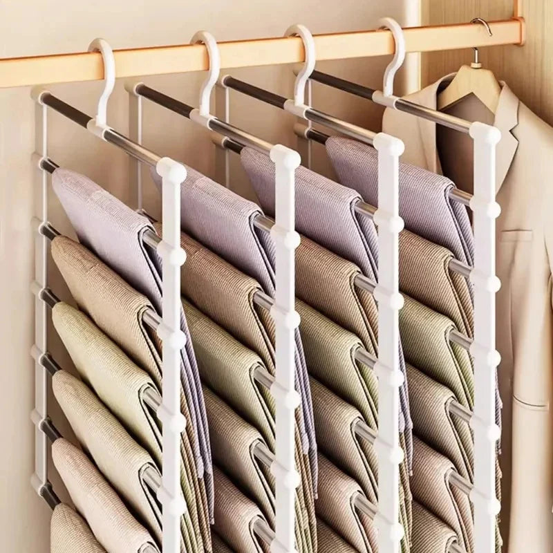 Foldable Pants Hanger Organizer