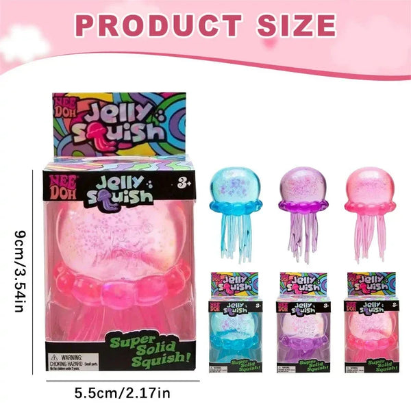 Fuzzy Jellyfish Stress Ball