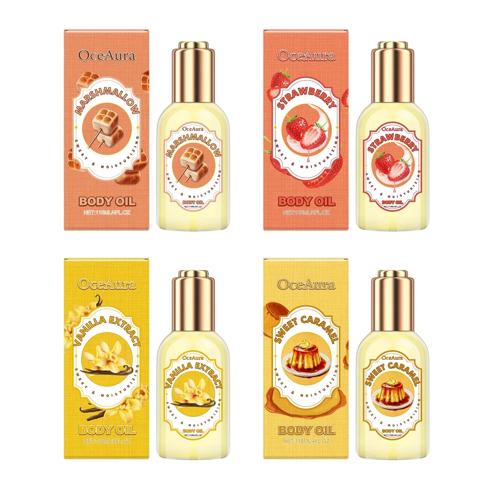 Strawberry Vanilla Bliss Body Oil