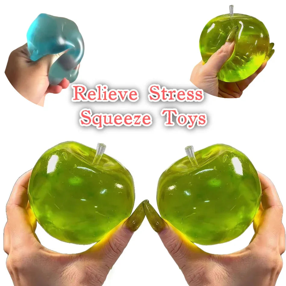 Squishy Green Apple Stress Reliever