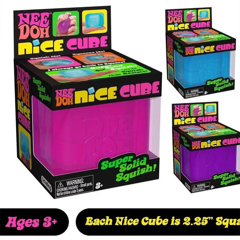Needoh Nice Cube Squishy Toy