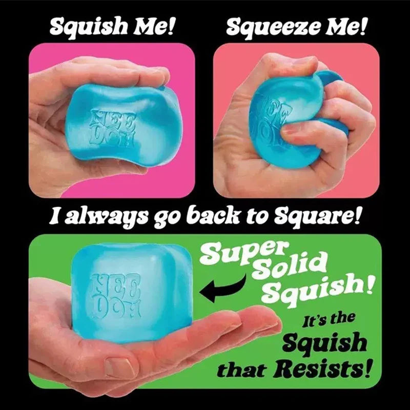 Needoh Nice Cube Squishy Toy